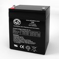 Battery Clerk AJC Napco GEMP3200Panel Alarm Replacement Battery 5Ah, 12V, F1 AJC-D5S-I-0-186267